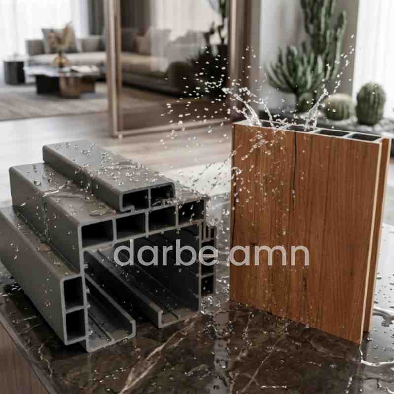 ساختار درب پلی وود